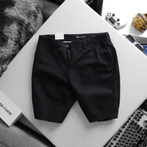 Quần Short Kaki Nam Trơn Rurumen Cao Cấp