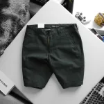 Quần Short Kaki Nam Trơn Rurumen Cao Cấp