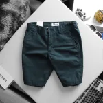 Quần Short Kaki Nam Trơn Rurumen Cao Cấp