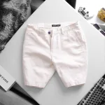 Quần Short Kaki Nam Trơn Rurumen Cao Cấp