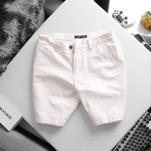 Quần Short Kaki Nam Trơn Rurumen Cao Cấp