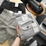 Quần Short Kaki Túi Hộp Rurumen