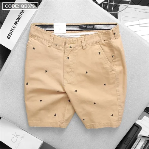 Quần Short Nam Kaki In Họa Tiết Đẹp