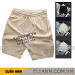 Quần Short Nam - Quần Đùi Nam Chất Liệu Vải Music Phối Logo Trẻ Trung Năng Động (Size Từ M - XXL)