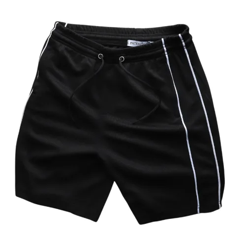 Quần Short Nam - Quần Đùi Nam Chất Liệu Vải Music Phối Sọc 2 Bên (Size Từ M - 2XL)