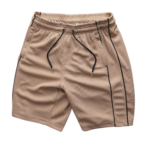 Quần Short Nam - Quần Đùi Nam Chất Liệu Vải Music Phối Sọc 2 Bên (Size Từ M - 2XL)