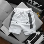 Quần Short Nam - Quần Đùi Nam - Quần Nam Chất Liệu Vải Cá Sấu Karo Phối 2 Màu Trẻ Trung Năng Động (Size Từ M - XXL)