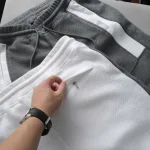 Quần Short Nam - Quần Đùi Nam - Quần Nam Chất Liệu Vải Cá Sấu Karo Phối 2 Màu Trẻ Trung Năng Động (Size Từ M - XXL)