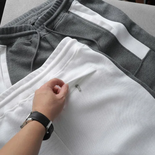 Quần Short Nam - Quần Đùi Nam - Quần Nam Chất Liệu Vải Cá Sấu Karo Phối 2 Màu Trẻ Trung Năng Động (Size Từ M - XXL)