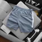 Quần Short Nam - Quần Đùi Nam - Quần Nam Chất Liệu Vải Cá Sấu Karo Phối 2 Màu Trẻ Trung Năng Động (Size Từ M - XXL)