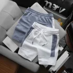 Quần Short Nam - Quần Đùi Nam - Quần Nam Chất Liệu Vải Cá Sấu Karo Phối 2 Màu Trẻ Trung Năng Động (Size Từ M - XXL)