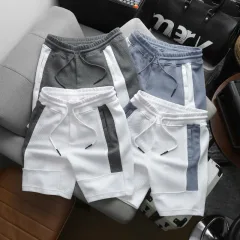 Quần Short Nam - Quần Đùi Nam - Quần Nam Chất Liệu Vải Cá Sấu Karo Phối 2 Màu Trẻ Trung Năng Động (Size Từ M - XXL)