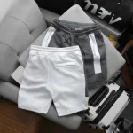 Quần Short Nam - Quần Đùi Nam - Quần Nam Chất Liệu Vải Cá Sấu Karo Phối 2 Màu Trẻ Trung Năng Động (Size Từ M - XXL)