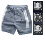 Quần Short Nam - Quần Đùi Nam - Quần Nam Chất Liệu Vải Cá Sấu Karo Phối 2 Màu Trẻ Trung Năng Động (Size Từ M - XXL)