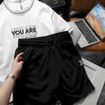 Quần Short Thun Nam Pack Horse Thêu Logo Chữ X
