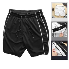 Quần Short Thun Nam Pack Hourse Viền Sọc