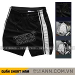 Quần Short Thun Nam Phối Sọc Hai Bên Quần Có Big Size