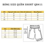 Quần Short Thun Nam Phối Sọc Màu Túi Kéo
