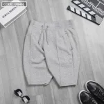 Quần Short Nam Thun Nỉ Thêu Logo Chữ M Cao Cấp