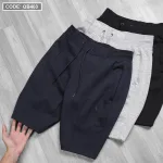Quần Short Nam Thun Nỉ Thêu Logo Chữ M Cao Cấp