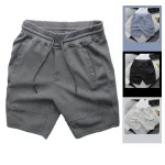 Quần Short Thun Nam Viền Sọc Ngang New Basic