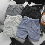 Quần Short Thun Nam Viền Sọc Ngang New Basic