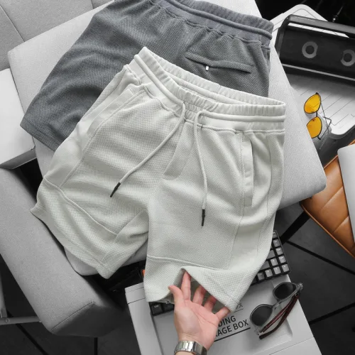 Quần Short Thun Nam Viền Sọc Ngang New Basic