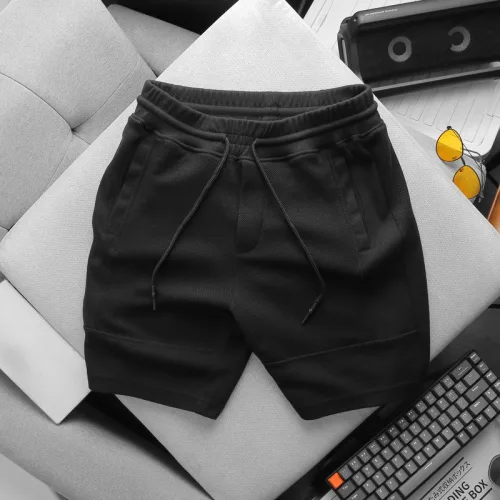 Quần Short Thun Nam Viền Sọc Ngang New Basic