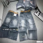 Quần Suông Nữ - Quần Jeans Suông Rách Nữ Chất Liệu Vải Dày Mềm Không Co Giãn - Nhiều Mẫu Đẹp