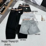Quần Suông Nữ - Quần Jeans Suông Rách Nữ Chất Liệu Vải Dày Mềm Không Co Giãn - Nhiều Mẫu Đẹp