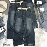 Quần Suông Nữ - Quần Jeans Suông Rách Nữ Chất Liệu Vải Dày Mềm Không Co Giãn - Nhiều Mẫu Đẹp
