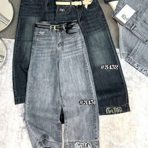 Quần Suông Nữ - Quần Jeans Suông Rách Nữ Chất Liệu Vải Dày Mềm Không Co Giãn - Nhiều Mẫu Đẹp