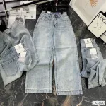 Quần Suông Nữ - Quần Jeans Suông Rách Nữ Chất Liệu Vải Dày Mềm Không Co Giãn - Nhiều Mẫu Đẹp