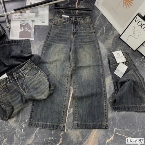Quần Suông Nữ - Quần Jeans Suông Rách Nữ Chất Liệu Vải Dày Mềm Không Co Giãn - Nhiều Mẫu Đẹp