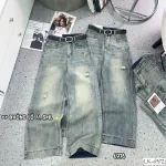 Quần Suông Nữ - Quần Jeans Suông Rách Nữ Chất Liệu Vải Dày Mềm Không Co Giãn - Nhiều Mẫu Đẹp
