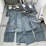 Quần Suông Nữ - Quần Jeans Suông Rách Nữ Chất Liệu Vải Dày Mềm Không Co Giãn - Nhiều Mẫu Đẹp