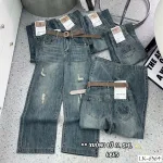 Quần Suông Nữ - Quần Jeans Suông Rách Nữ Chất Liệu Vải Dày Mềm Không Co Giãn - Nhiều Mẫu Đẹp