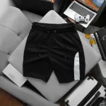 Quần Thun Nam - Quần Short Nam Lưng Thun Đươc Phối Sọc Màu Bền Đẹp Có Big Size