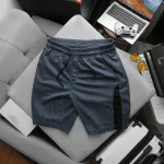 Quần Thun Nam - Quần Short Nam Lưng Thun Đươc Phối Sọc Màu Bền Đẹp Có Big Size