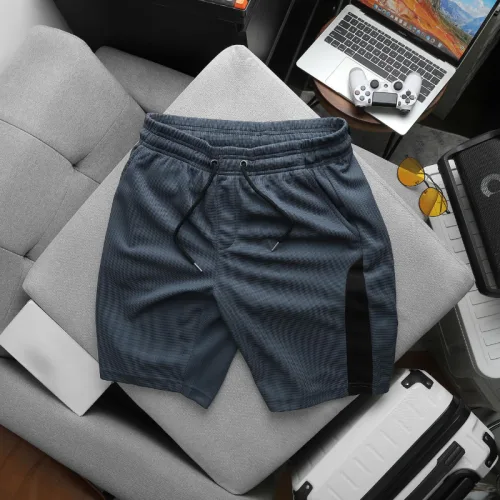 Quần Thun Nam - Quần Short Nam Lưng Thun Đươc Phối Sọc Màu Bền Đẹp Có Big Size