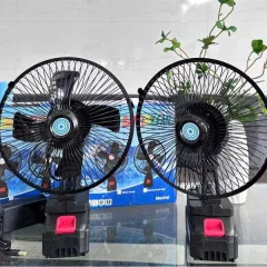 Quạt Sắt Pin Xoay Được