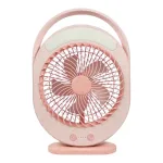 Quạt tích điện F0336 tích hợp đèn LED