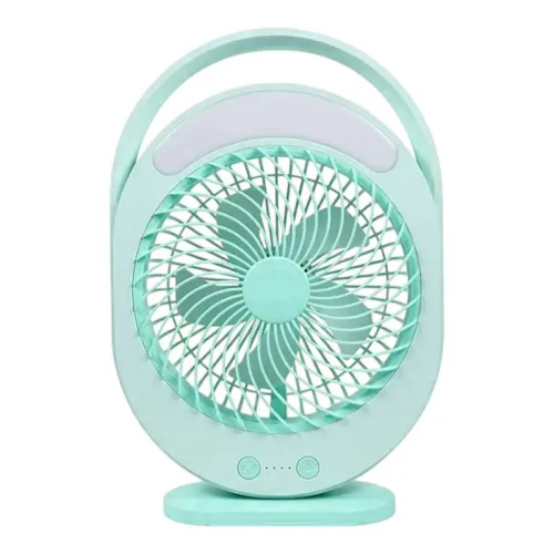 Quạt tích điện F0336 tích hợp đèn LED