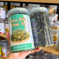 Rong Biển Cháy Tỏi 150g - Hộp Pet