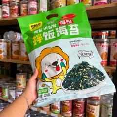 Rong Biển Rắc Cơm Ăn Liền Vị Truyền Thống Con Sư Tử QUDOUYU 128gr