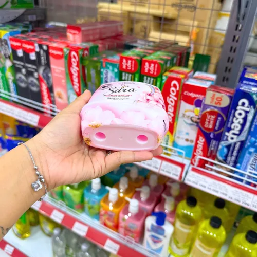 Sáp Thơm Phòng Sara Hương Hoa Anh Đào 200g - Sáp Khử Mùi Thơm Phòng Sara