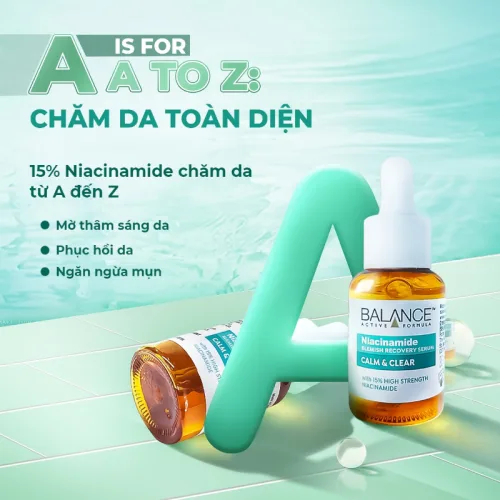 Tinh chất Balance Active Formula Niacinamide 15% 30ml