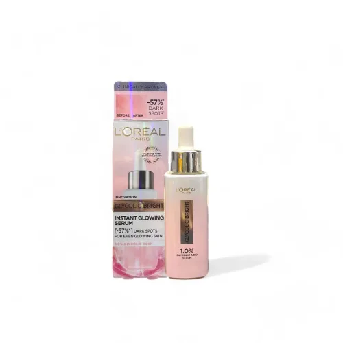 Khám phá Serum Dưỡng Sáng Da Tức Thì Loreal Paris Glycolic-Bright Instant Glowing Serum 30ml thuộc nhóm loreal paris