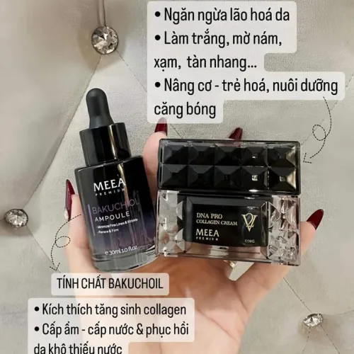 Tinh chất Bakuchiol Ampoule V2 Meea Origin phiên bản mới 30ml