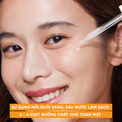 Serum Garnier Dưỡng Sáng Da Skin Naturals Bright Complete 30x Vitamin C Booster Serum 30ml